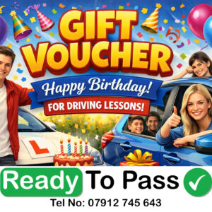 Driving Lesson Gift Vouchers